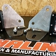 Jeep CJ / YJ Windshield A-Pillar Light Mounts